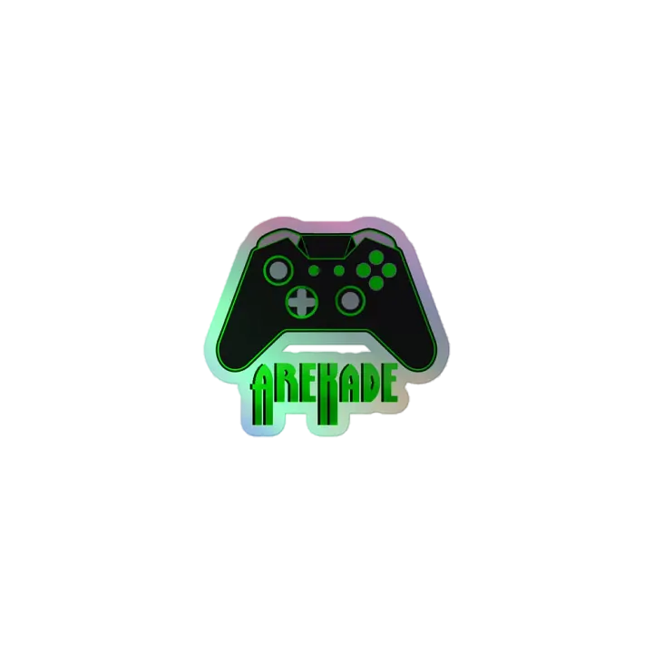 AreKade Logo Holographic Sticker product image (1)