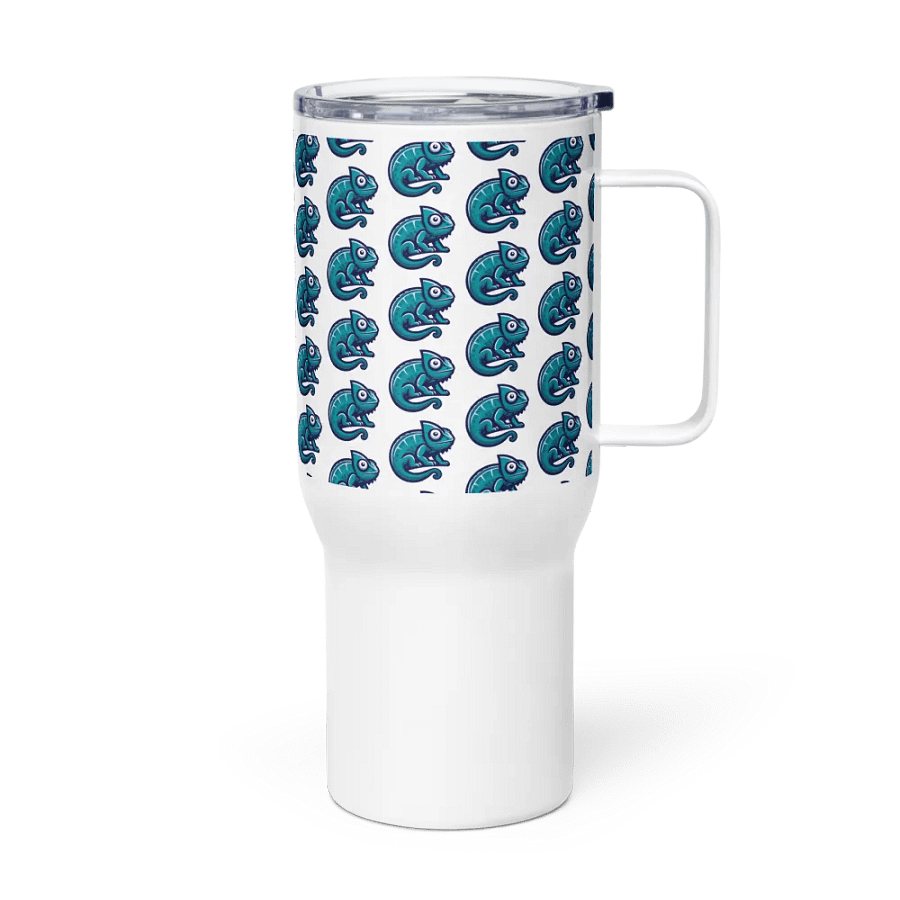 Chameleon Pattern Key Encounters Travel Mug product image (3)