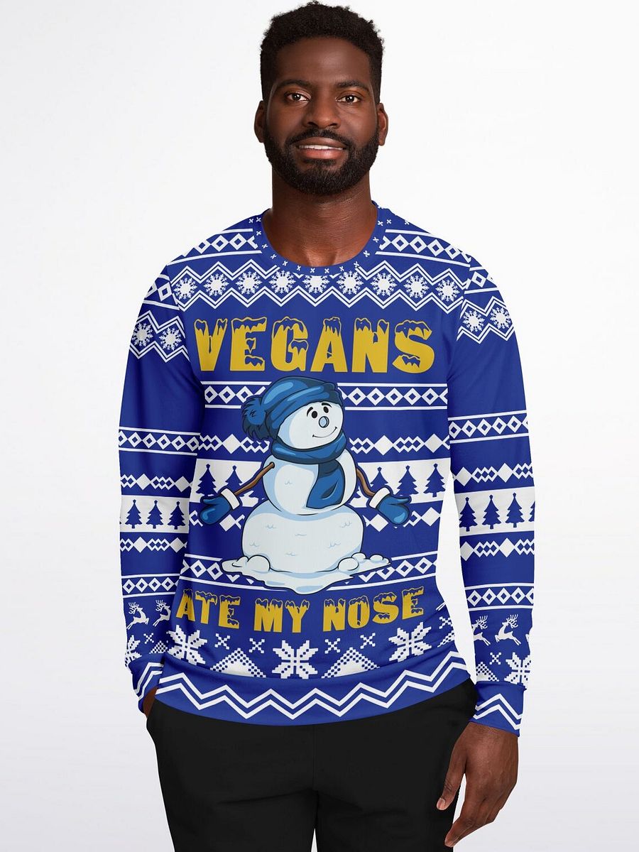 Funny Vegan Christmas Sweatshirt - 