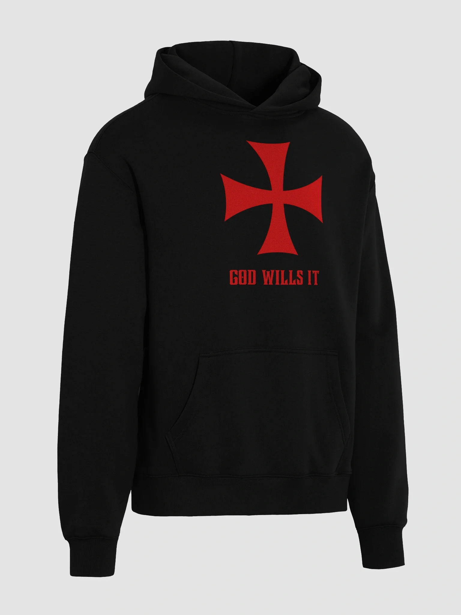 God wills it Crusader Gear Oversized Hoodie product image (16)