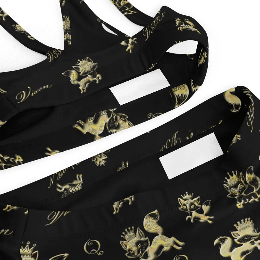 Vixen Queen Golden Vixen High Wasted black Bikini product image (12)