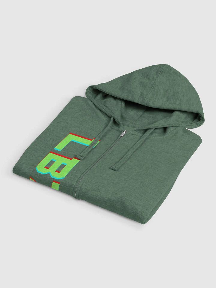 LB7 Fleece Zip UP Hoodie w/Kooshdaakaaa Sleeves product image (2)