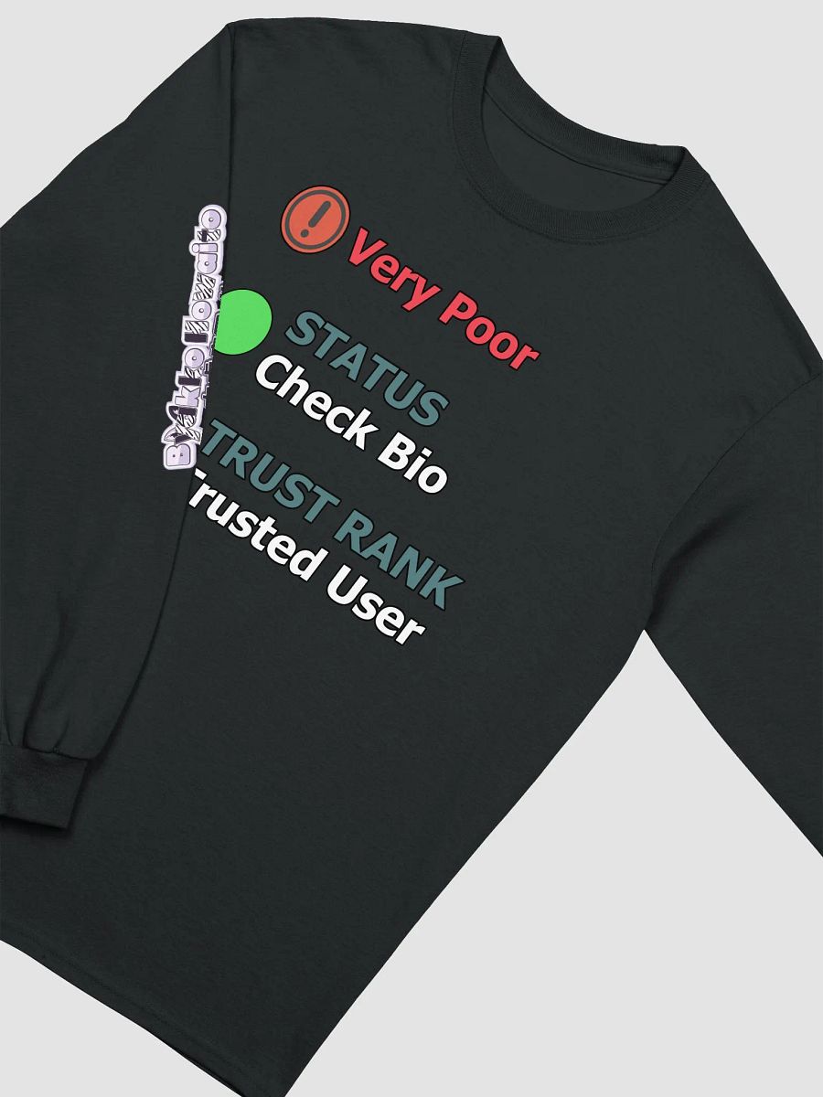 Cotton Long Sleeve T-Shirt (Unisex) - Byakko VR Stats Edition product image (28)