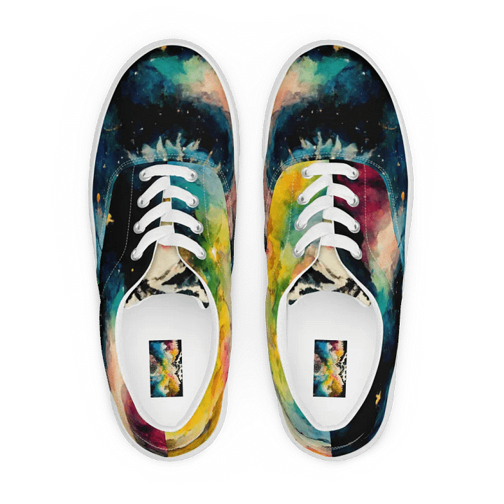 Celestial Night Men's canvas Lace-Up Shoes product image (1)