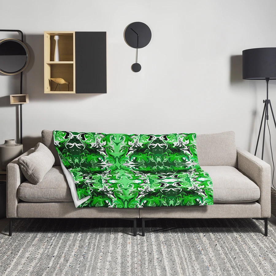Green Swirl Blanket product image (13)