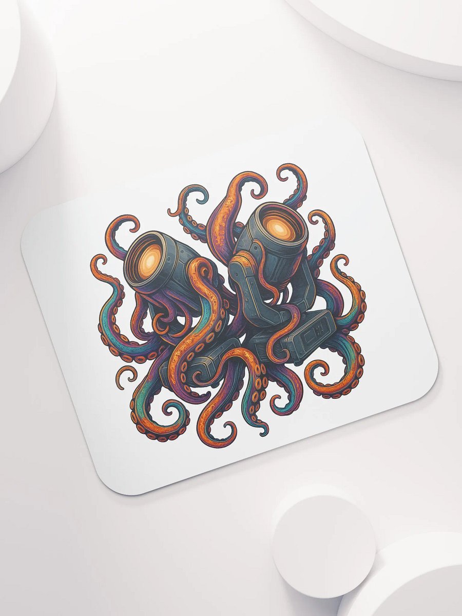 Theatrically Jerry: "Tangled Up" Octopus Moving Head Light Mouse Pad product image (7)