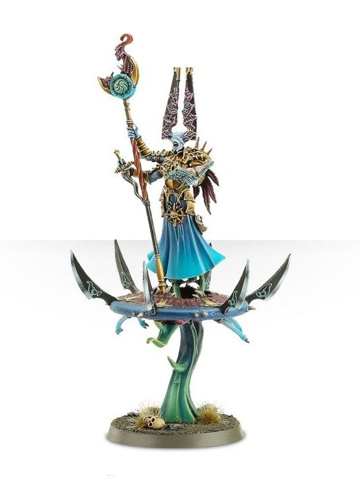 Tzeentch Gaunt Summoner on Disc of Tzeentch product image (1)