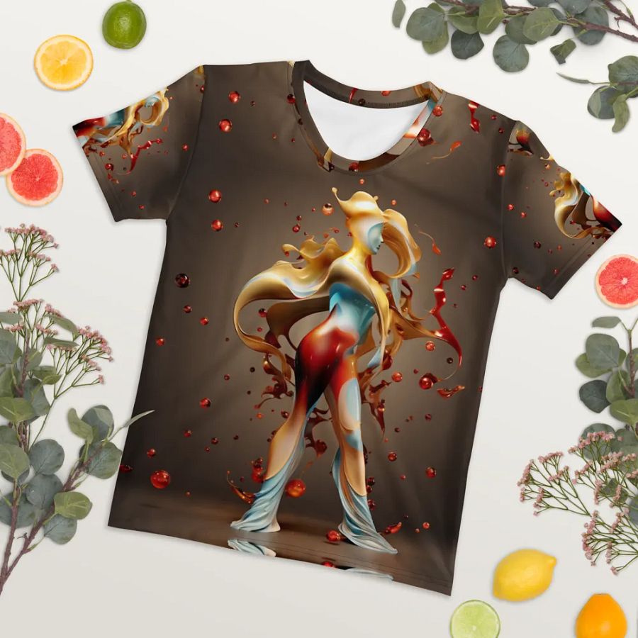 Paint Girl T shirt product image (4)