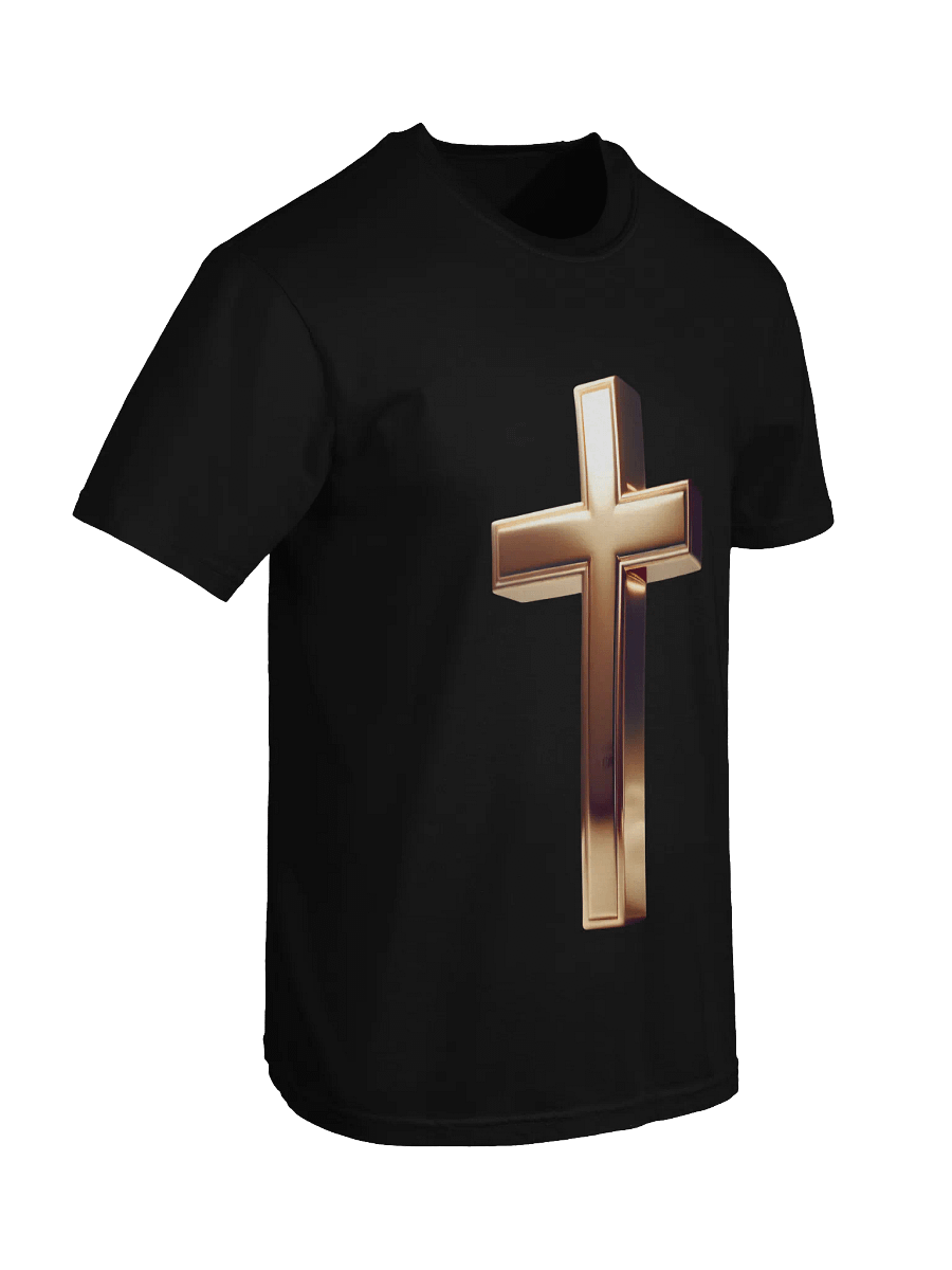 Reflective Cross Gold T-Shirt product image (2)