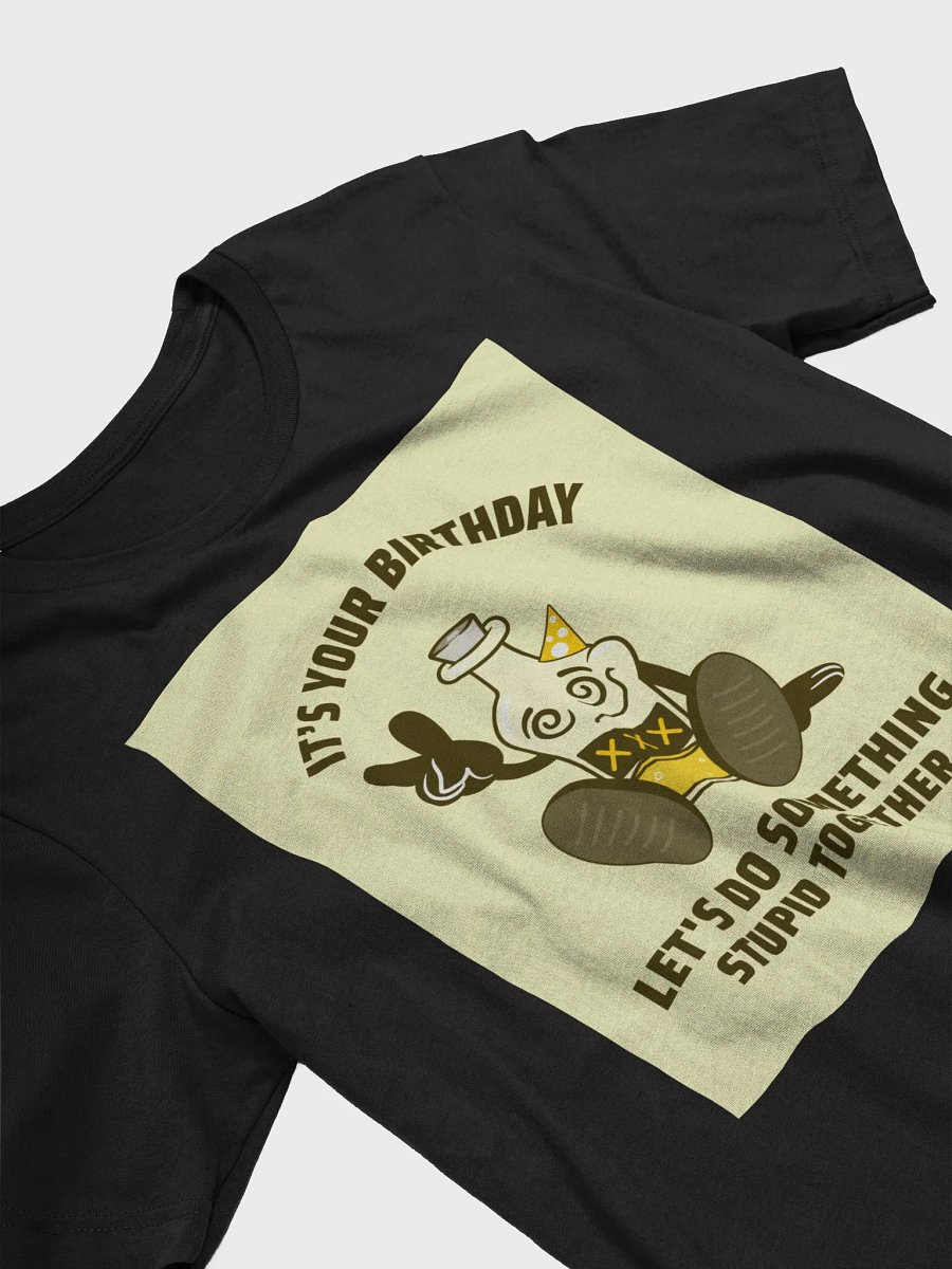It's Your Birthday Let's Do Something Stupid Together TShirt product image (3)