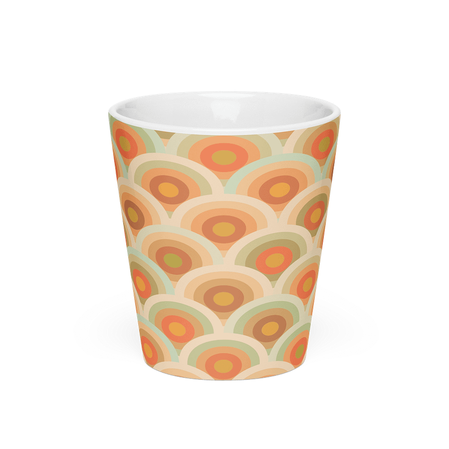 Scalloped Sunset Latte Mug product image (4)