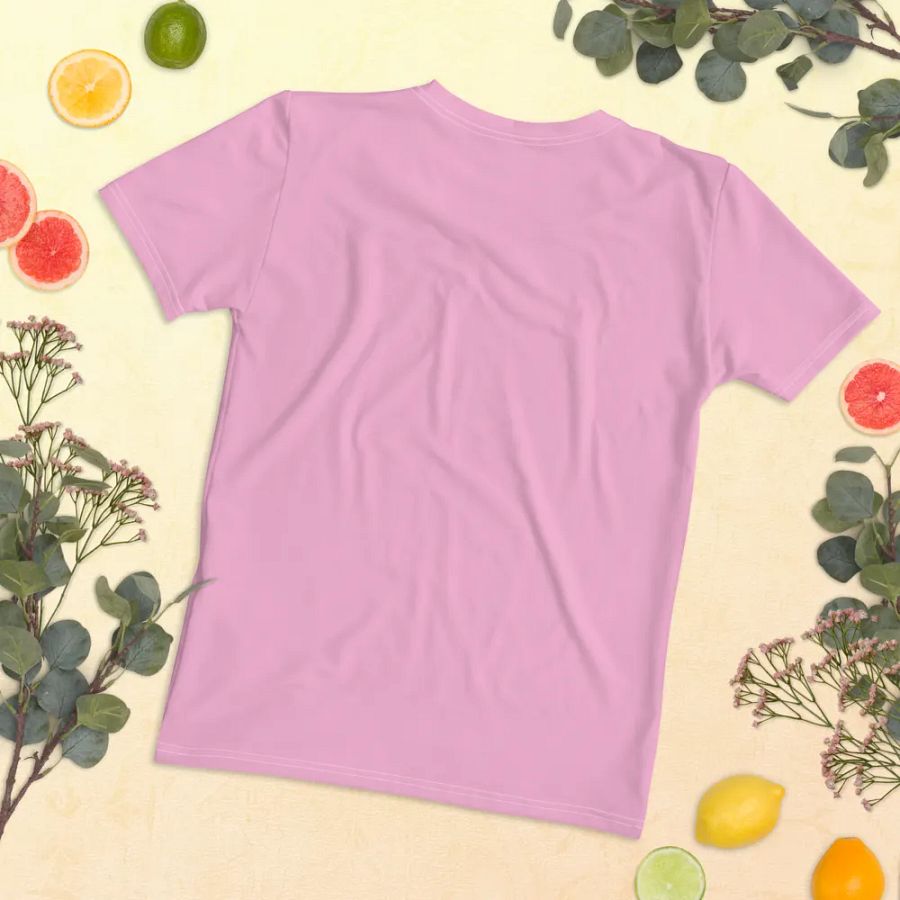 Plain Light Carnation Pink True Summer Women's Crewneck Polyester Heavyweight Premium T-Shirt by Treasure Pie product image (11)