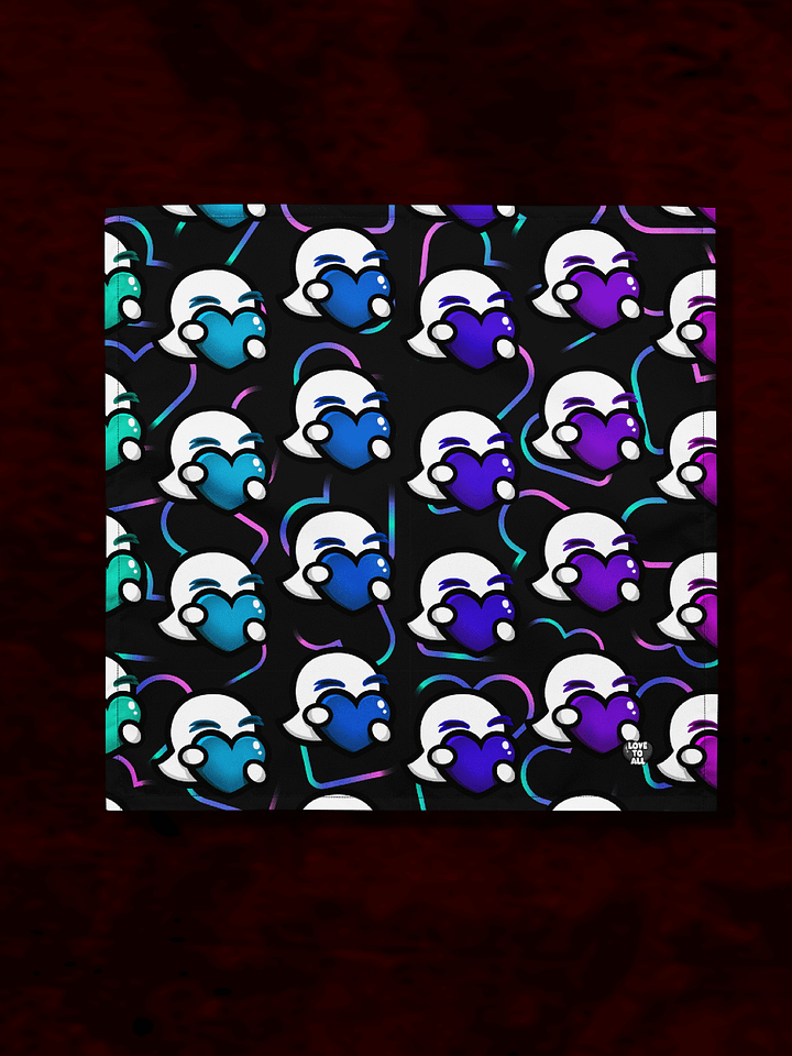 Vaporwave Heart Bandana product image (1)