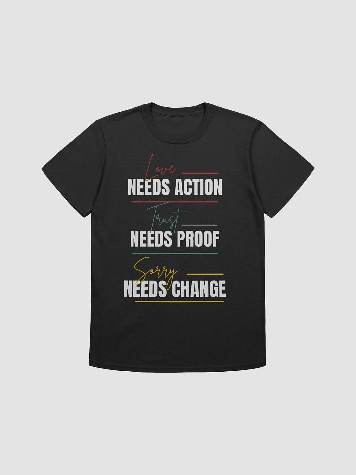 Unisex Softstyle T-Shirt- Love needs action product image (31)