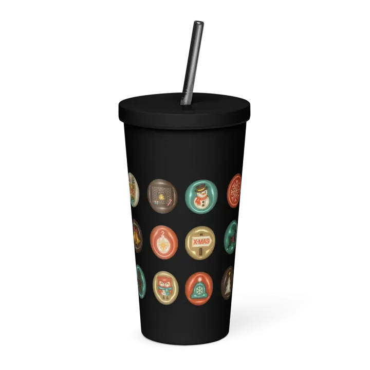 Christmas Charms Stainless Steel Tumbler product image (1)