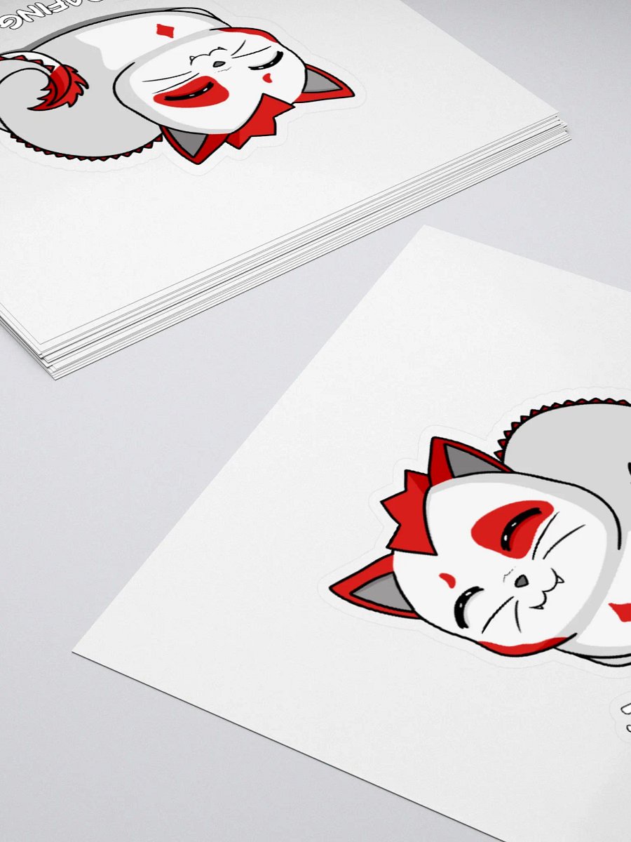 Just Loafing Around Cat Kiss Cut Stickers product image (4)