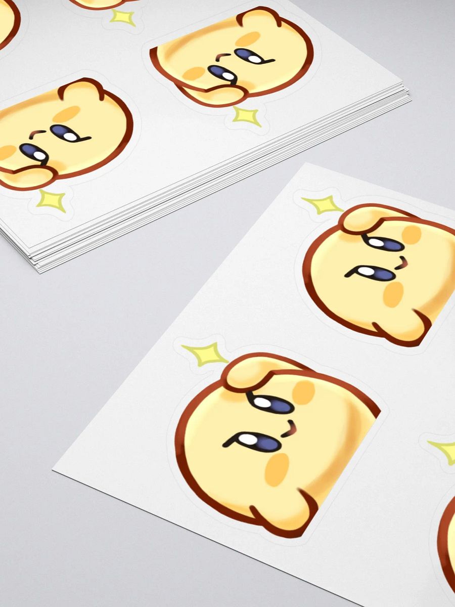 Kirb Salute 4 Sticker Sheet product image (4)