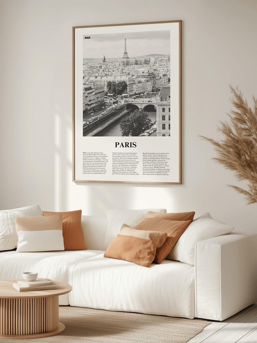 Paris 01 Newspaper Poster product image (7)