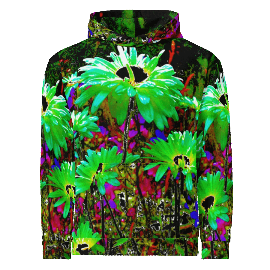 Abstract Vibrantly Surreal Daises in the Garden product image (1)