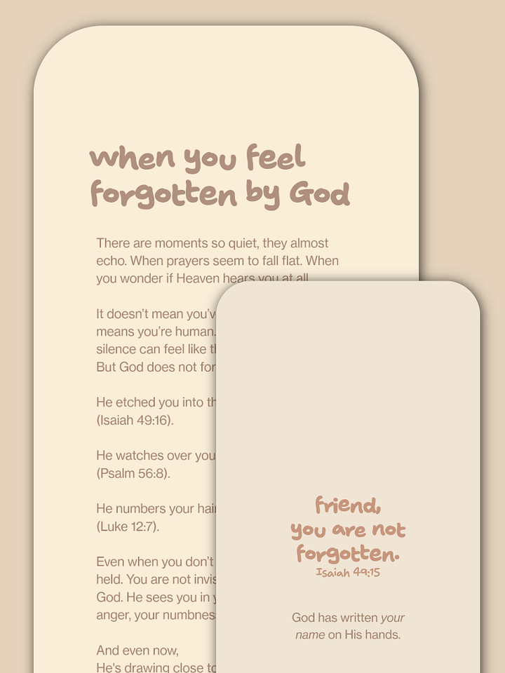 When You Feel Forgotten by God product image (1)