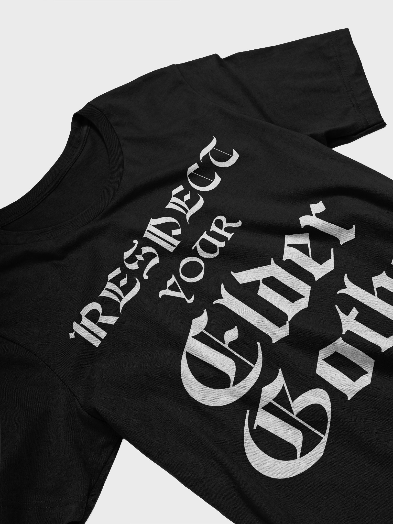 Respect Your Elder Goths Unisex Short Sleeve Tee product image (3)
