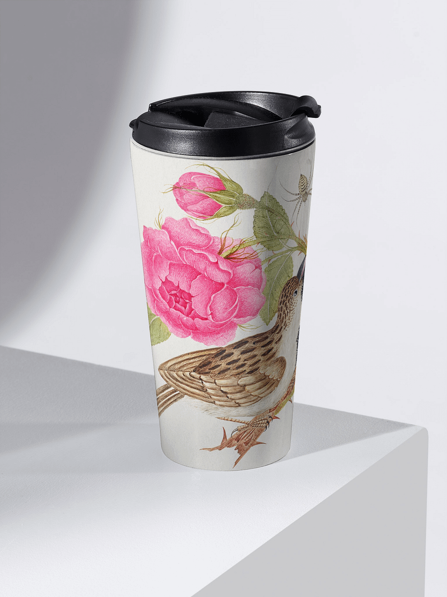 Floral Serenity Stainless Steel Travel Mug product image (2)