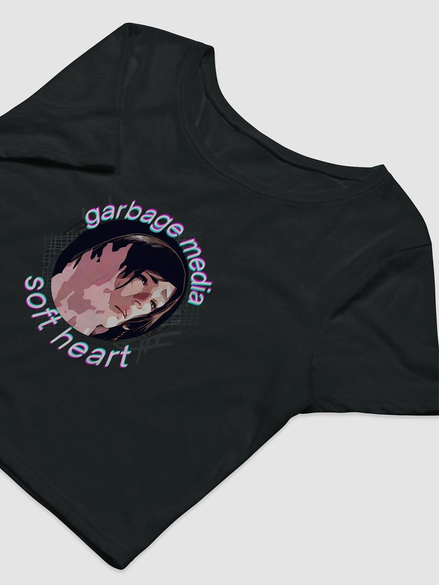 Garbage Media Soft Heart Cropped Shirt product image (5)