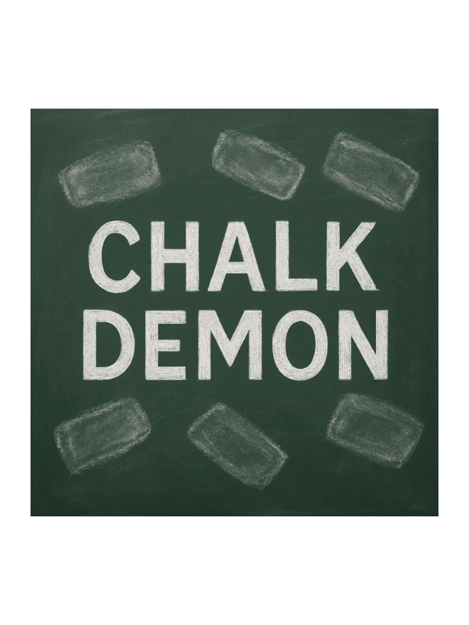 Chalk Demon Kiss Cut Stickers product image (2)
