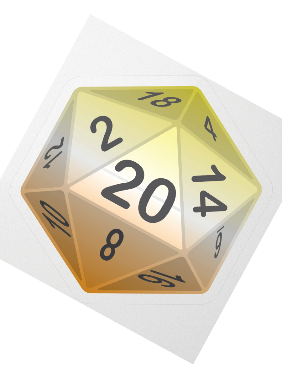 Maverique Pride D20 Sticker product image (5)