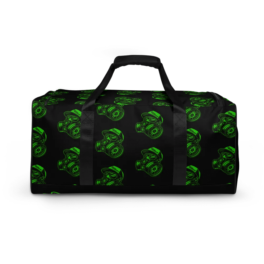 Norsk Pulverlakk Biohazard Chic All-Over Duffle Bag grønn product image (4)