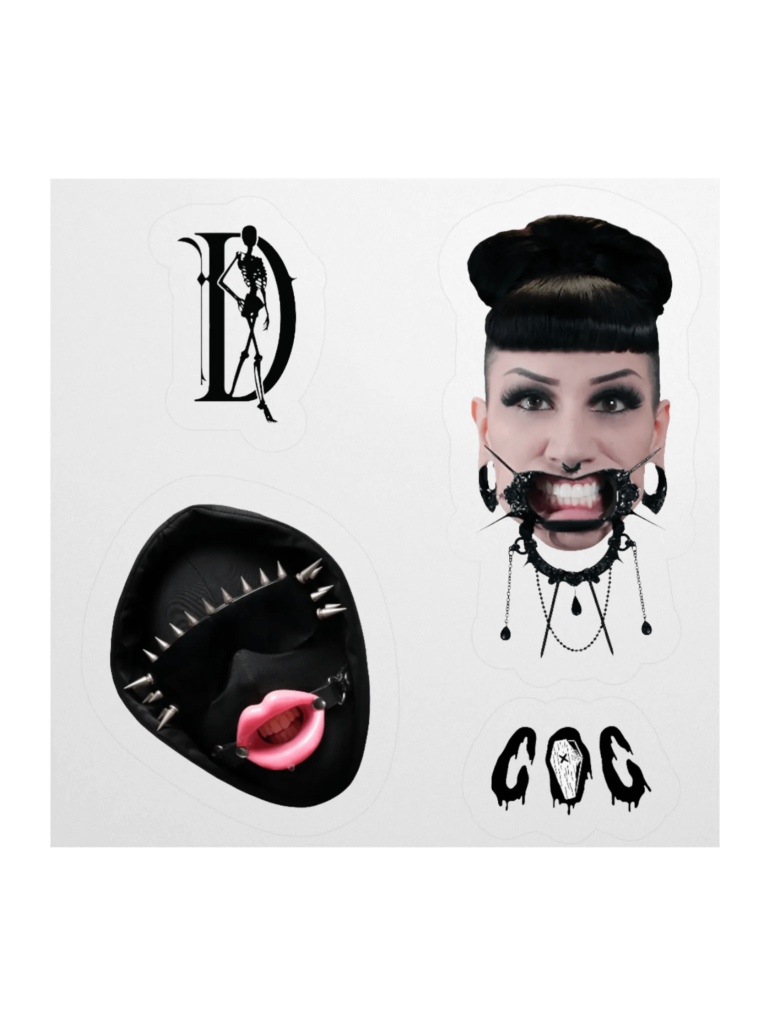 Character Theme Kiss Cut Stickers product image (1)