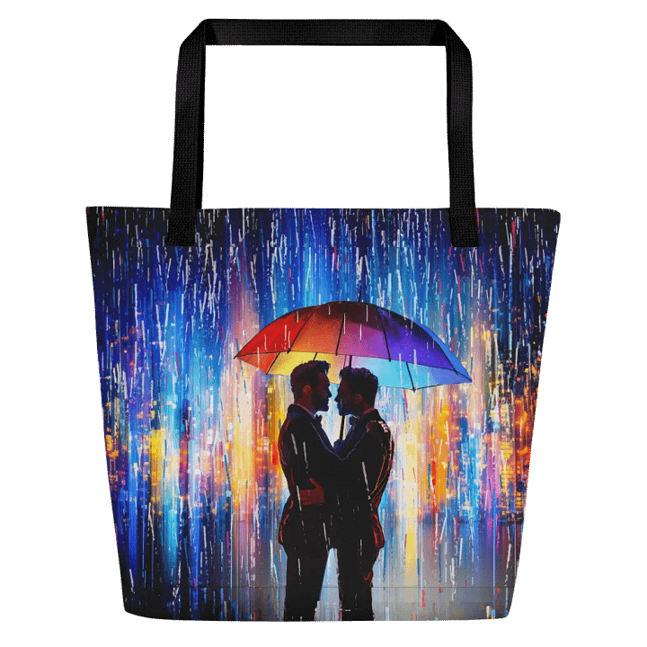City Serenade - Love in the Rain Tote Bag product image (2)