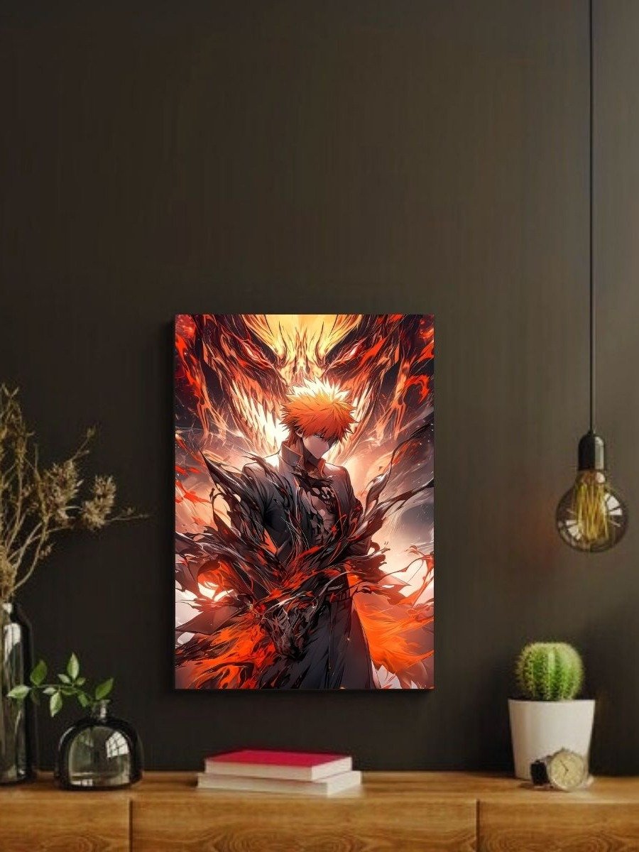 Bleach – Ichigo Infernal Ascension – 8x10 Metal Print product image (2)