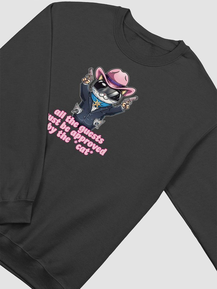 approved by the cat crewneck product image (4)