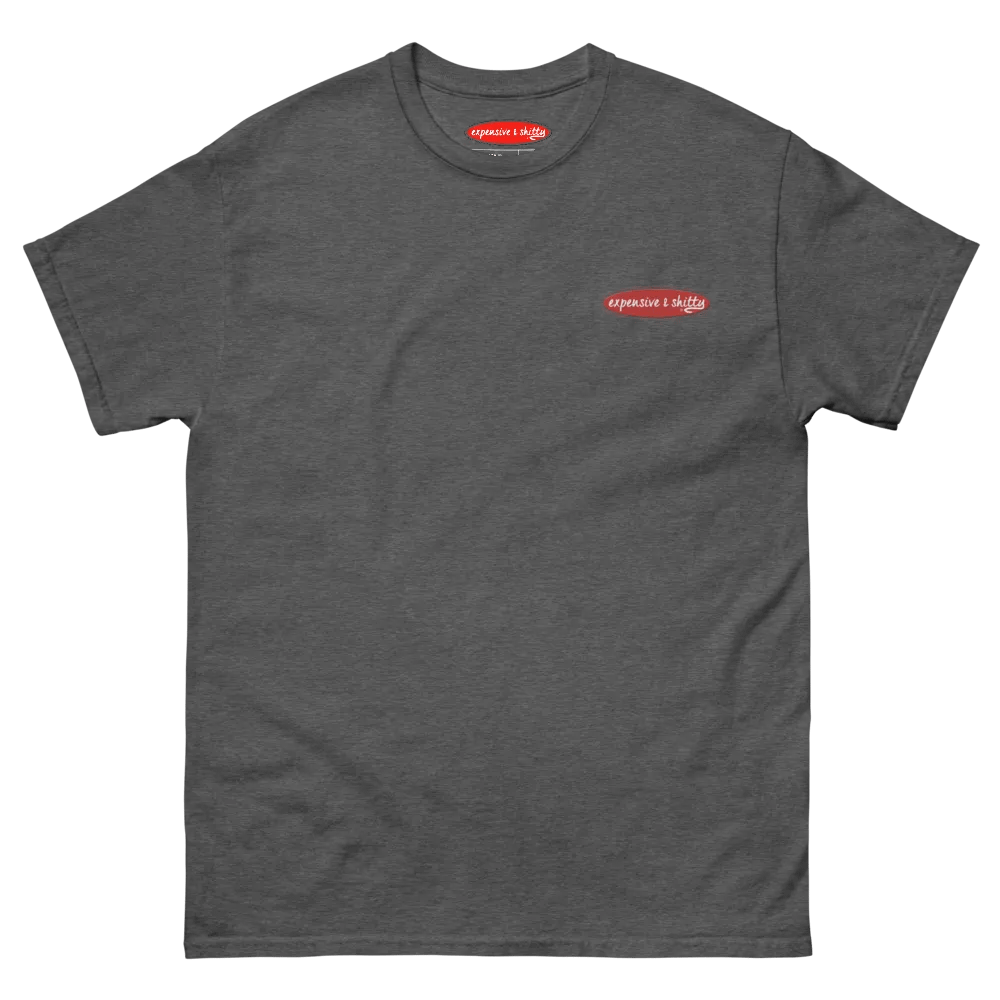 EXPENSIVE & SHITTY UNISEX EMBROIDERED HEAVY TEE product image (2)