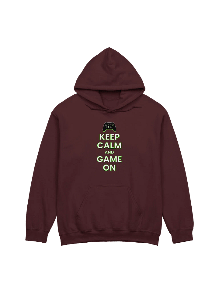 KEEP CALM AND GAME ON XB HOODIE product image (1)