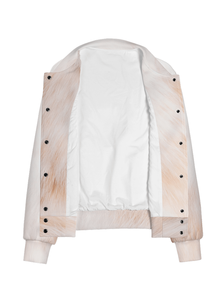 Cream Cat Premium Bomber Jacket (Unisex) product image (5)