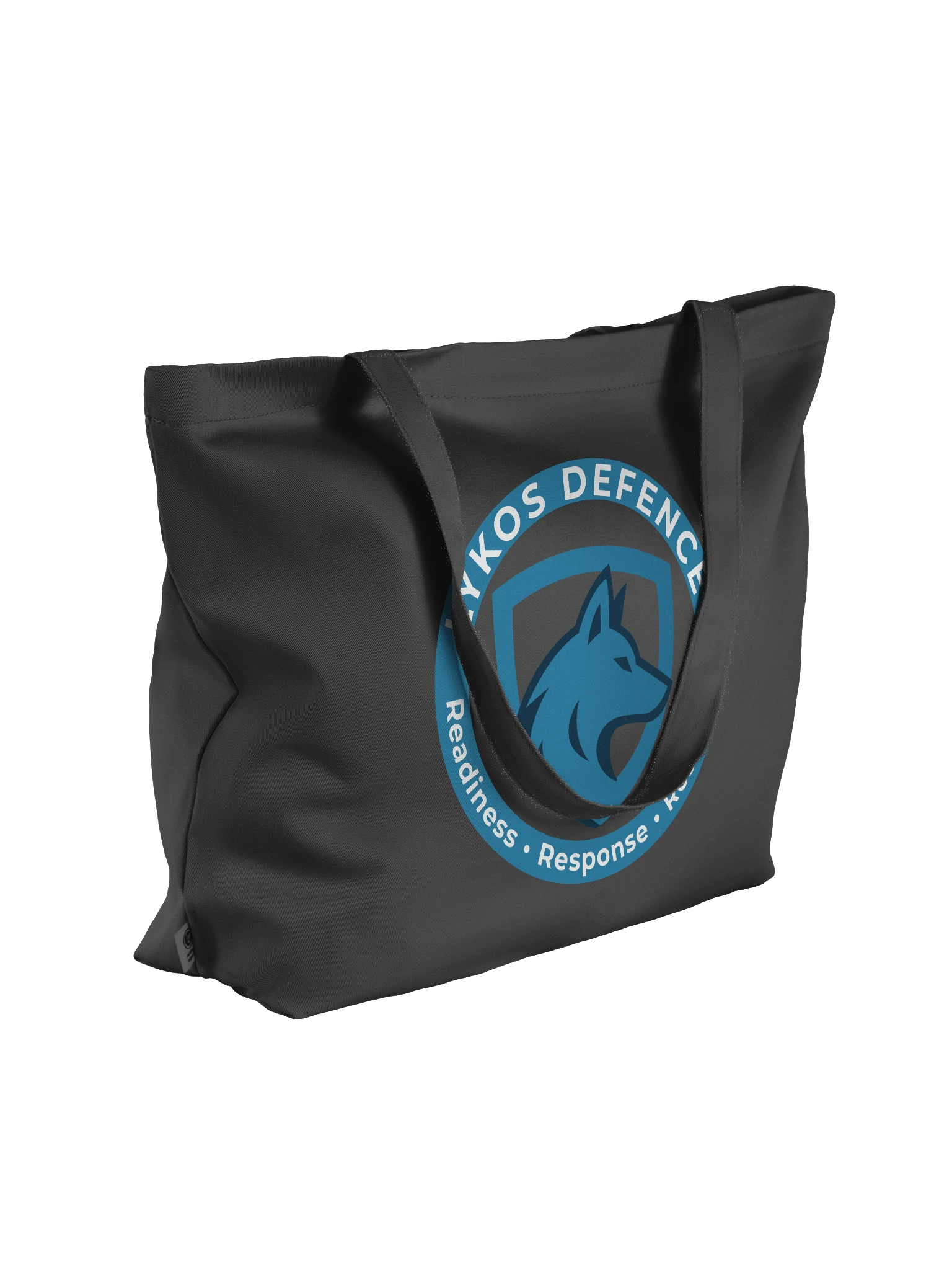 Lykos Defence Wolf Logo Organic Tote product image (4)