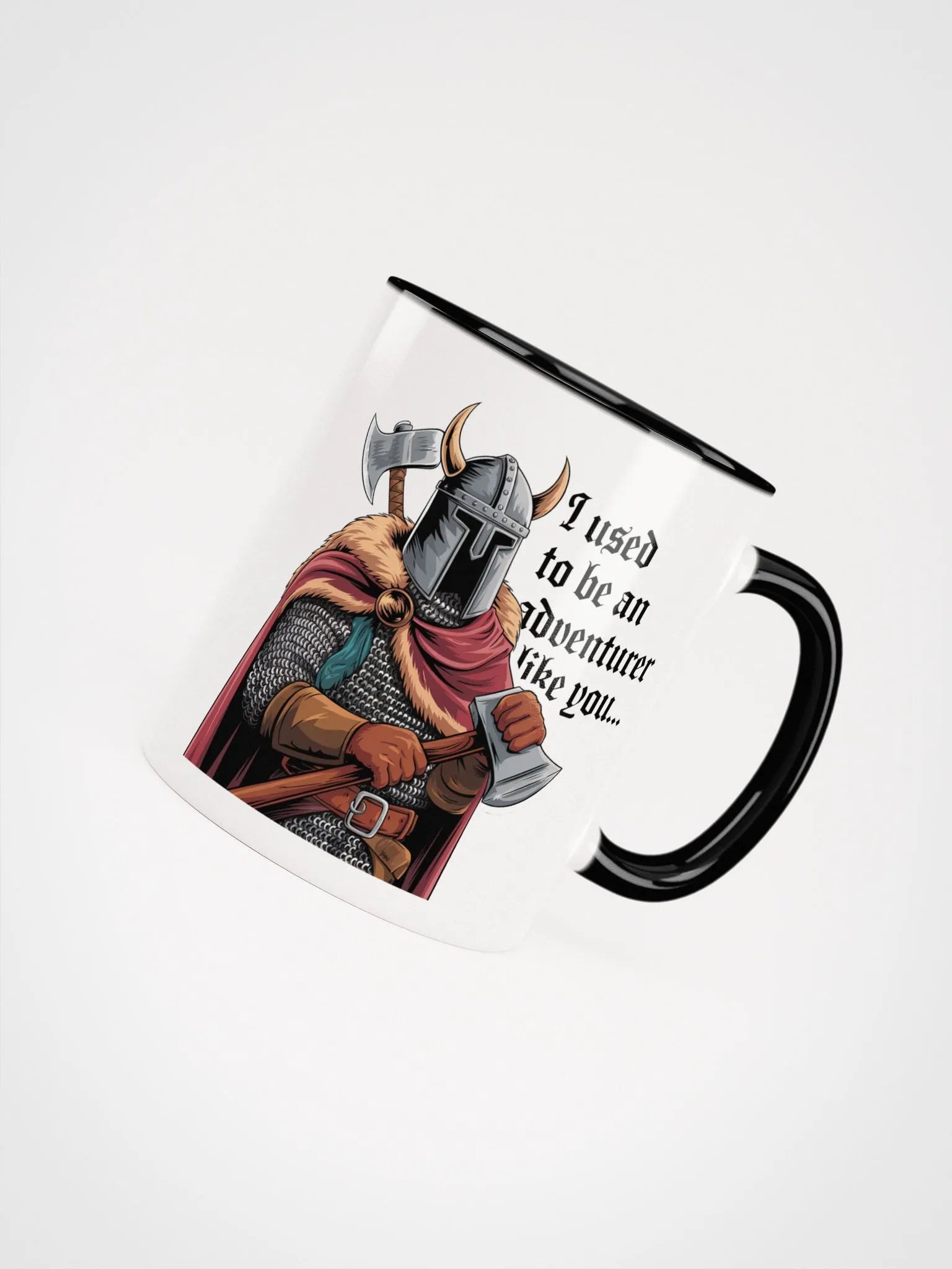 LIMITED Ceramic Mug - I used to be an Adventurer like you! | WARRIOR EDITION product image (8)