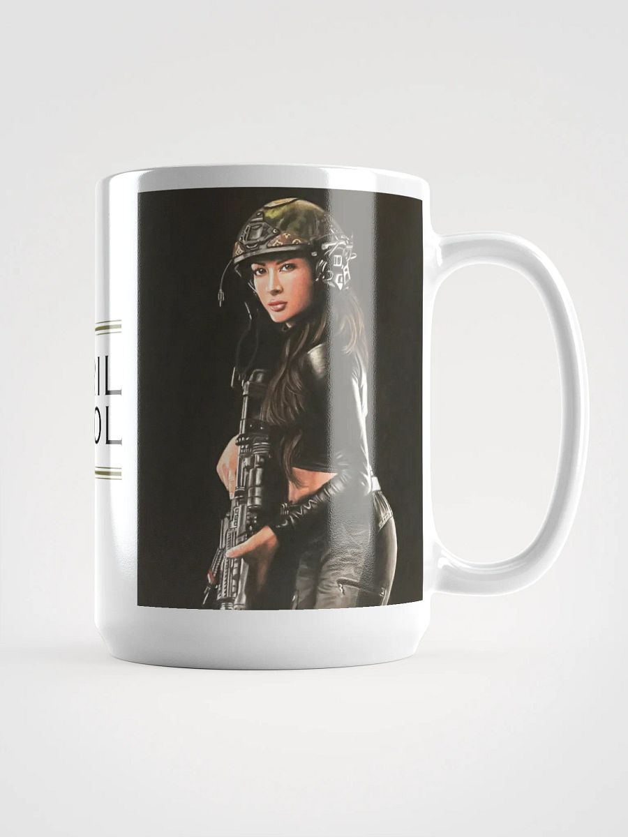 Shadow Hunter - April Nicol Pastel Portrait Mug (15 oz) product image (1)