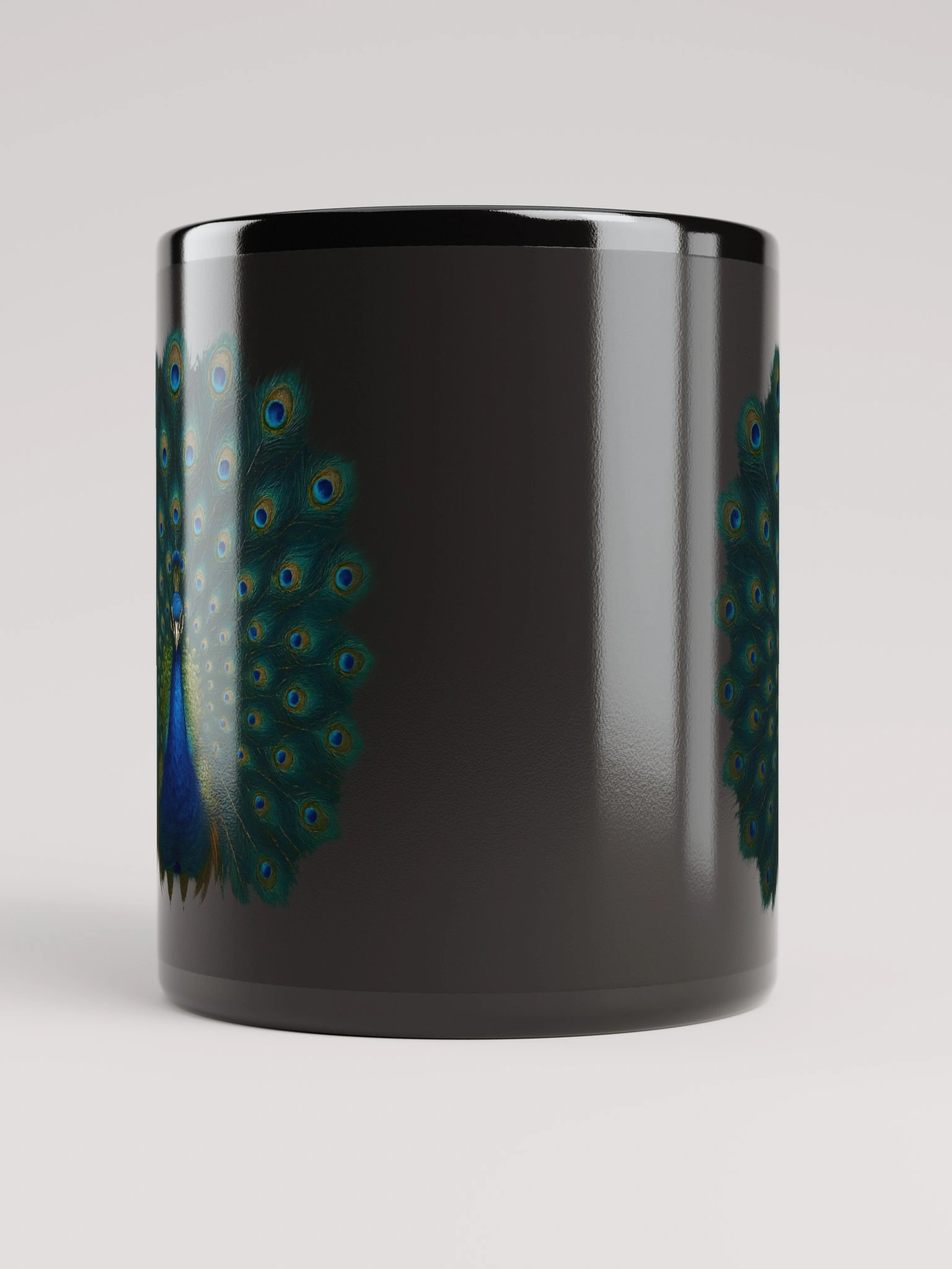 Peacock Feathers Elegance Mug product image (10)