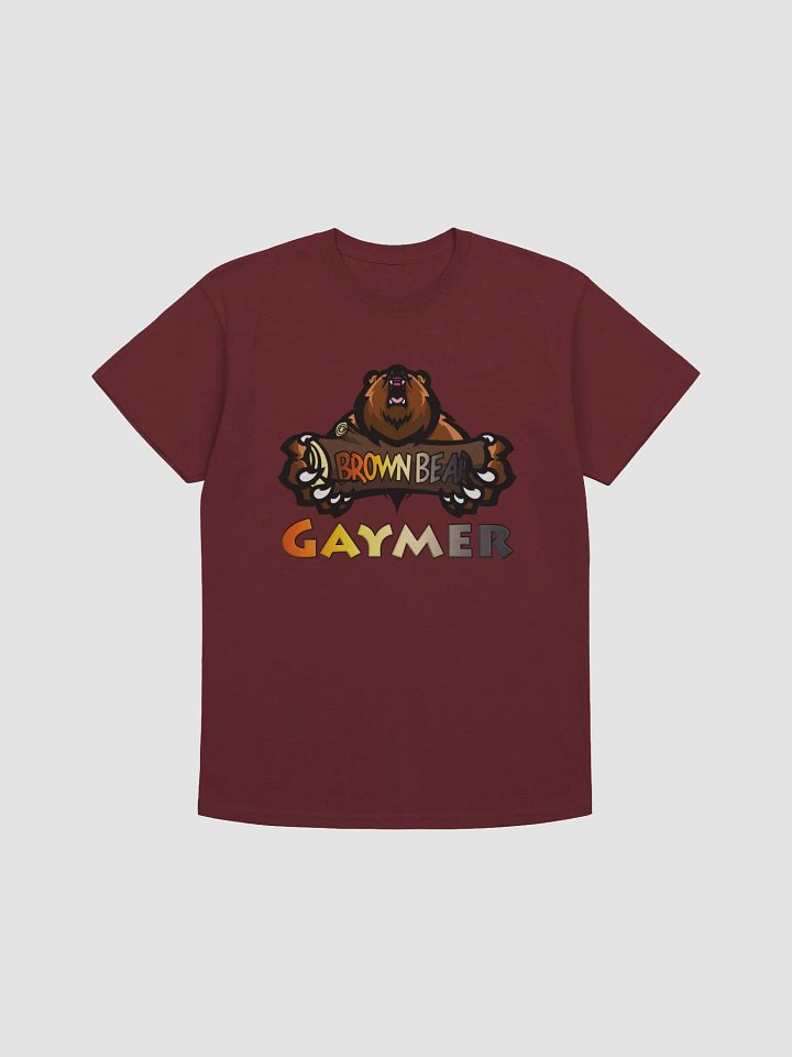 Brown Bear Gaymer (Bear Pride) - Heavyweight T-shirt product image (2)