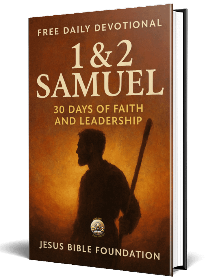 Free Daily Devotional: 1 & 2 Samuel – 30 Days of Faith and Leadership product image (1)