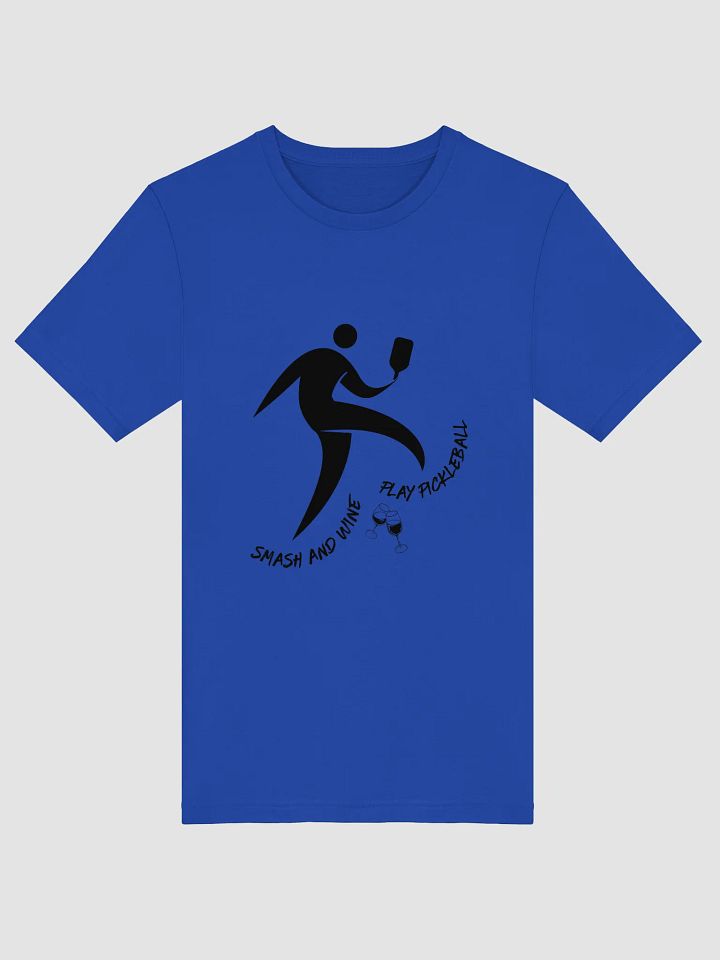 Smash and Wine Pickleball Ultrasoft T-Shirt product image (1)