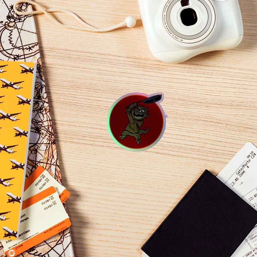 Goblin Holographic Sticker product image (5)