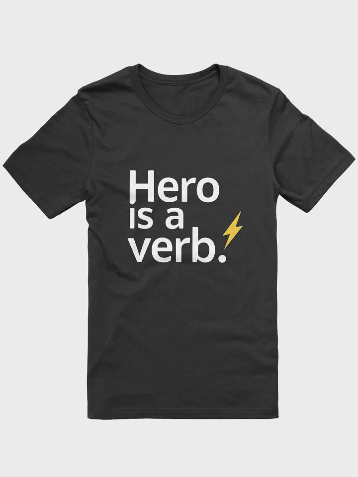 Hero Is a Verb – The Robert Downey Jr. T-Shirt That Transforms Fans Into Everyday Legends product image (1)
