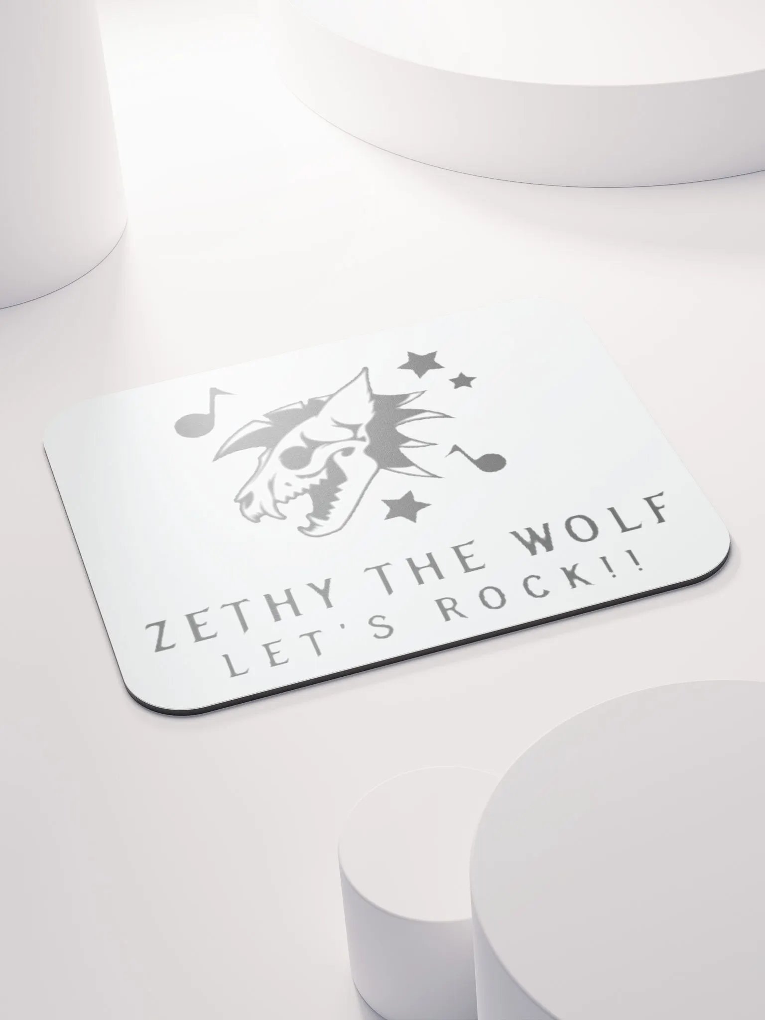 Zethy The Wolf Logo Mousepad product image (4)