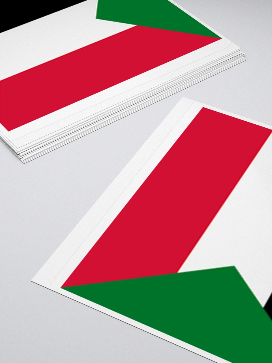 Exclusive Sudan Flag Kiss-Cut Stickers - High-Quality Vinyl, Multiple Sizes product image (12)