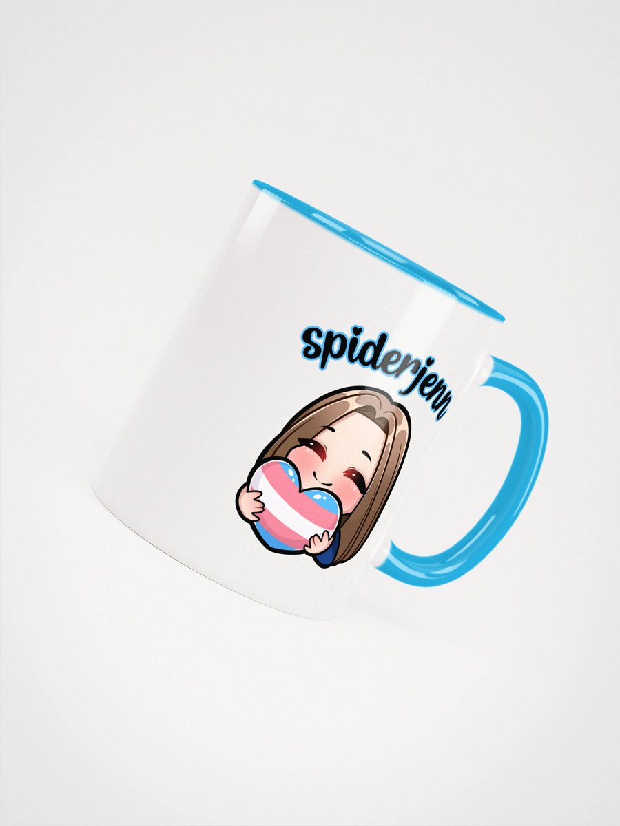 SpiderJenn Trans Heart Mug product image (11)