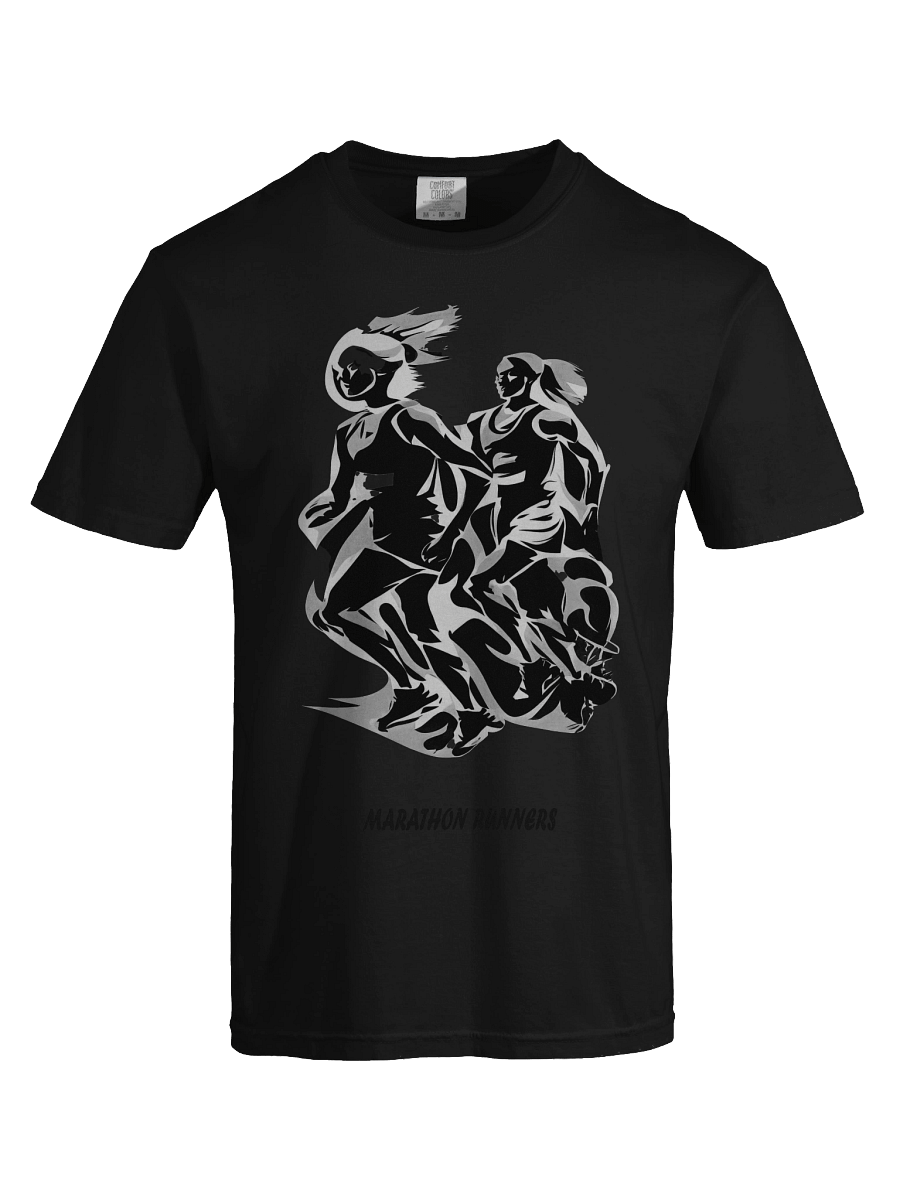 Marathon Runners Heavyweight Cotton T-Shirt product image (59)